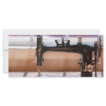 Sewing Machine - A stitch in time rack cards
