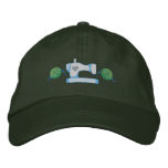 Sewing Machine Accent embroidered hats