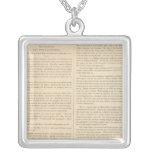 Sewing Machine Cabinet Works Personalized Necklace