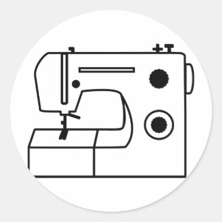 Sewing Machine Stickers | Zazzle