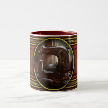 Sewing Machine - Leather - Saddle Sewer Coffee Mug