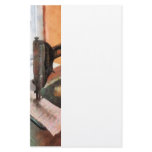 Sewing Machine Near Lace Curtain Stationery