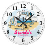 Sewing Machine Personalizable Wall Clock