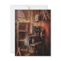 Sewing Machine - Sewing Machine for Saddle Making invitations by suburbanscenes Sewing Machine - Sewing Machine for Saddle Making invitations