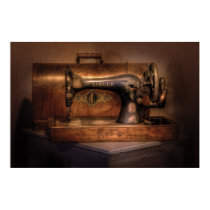 Sewing Machine  - Singer posters