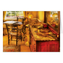 Sewing Machine  - The Sewing Room Greeting Cards