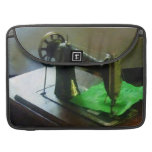 Sewing Machine With Green Cloth MacBook Pro Sleeve