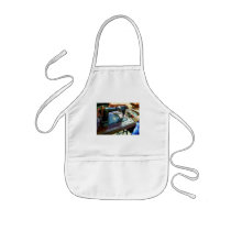 Sewing Machine With Sissors Aprons