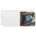 Sewing Machine With Sissors Custom Rack Cards