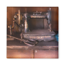 Sewing - New National Sewing Machine magnets by suburbanscenes Sewing - New National Sewing Machine magnets