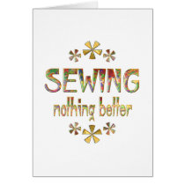 SEWING Nothing Better cards by HobbiesLeisure SEWING Nothing Better cards