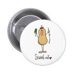 Sewing Nut T-shirts and Gifts Pinback Button