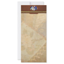 Sewing - Patchwork - Grandma's quilt Custom Rack Cards
