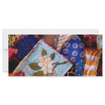 Sewing - Patchwork - Grandma's quilt Full Color Rack Card
