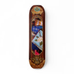 Sewing - Patchwork - Grandma's quilt Skate Board Decks