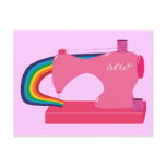 Sewing Rainbows Post Card