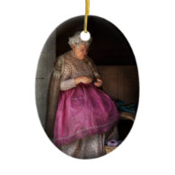 Sewing - Ribbon - Granny's hobby Christmas Tree Ornament
