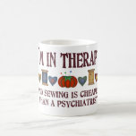 Sewing Therapy Mugs