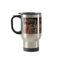 Sewing Virgin Mary And Angels By Reni Guido Mugs
