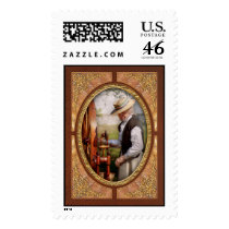 Sewing - Weaving - Big wheel keep on turning Postage Stamps