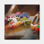 Sewing - Yarn - Threads of time Magnets
