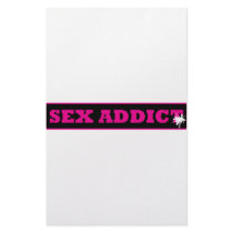 Sex Addict stationery by AKR000 Sex Addict stationery