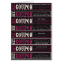 Sex Coupon Card