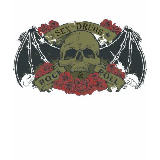 Sex, Drugs & Rock 'n Roll shirt