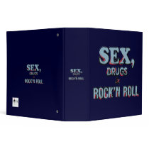 Sex, Drugs & Rock'n Roll Binder