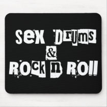 Sex Drums Rr mousepads by TheFamousLabel Sex Drums Rr mousepads