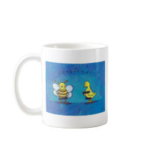 Sex Ed birds and bees fun cute censored ART mugs