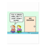 sex education crazy idea that just might work postcards