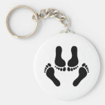Sex feet key chain