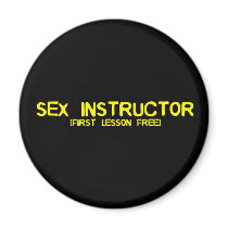 SEX INSTRUCTOR magnets