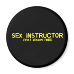 SEX INSTRUCTOR magnets
