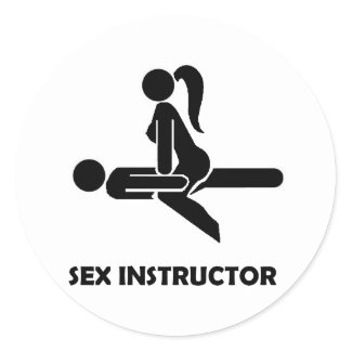 sex instructor sticker