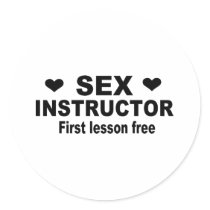 Sex instructor stickers