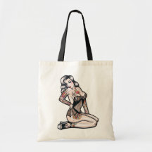 Sex Kitten Tote Tote Bag