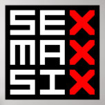 Sex Max Six 2nd Logo Poster