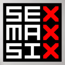 Sex Max Six 2nd Logo Poster