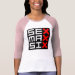 Ladies 3/4 Sleeve Raglan (Fitted)
