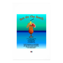 Sex On The Beach Recipe posters