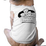 SEX ON TV CAN'T HURT YOU DOG TEE SHIRT