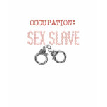 Sex Slave t-shirts