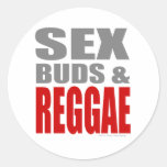 SexBuds & REGGAE Stickers