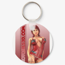 Sexiest Girls - Hot Girl Keychain by hotgirls3d_dotcom Sexiest Girls - Hot Girl Keychain