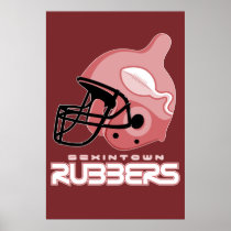 Sexintown Rubbers Posters