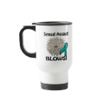 Sexual Assault Blows Awareness Design Mug