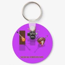 Sexual chocolate keychains