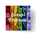 Sexual Freedom! - Square Button
